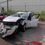 Front End Mazda 3 after Tow
